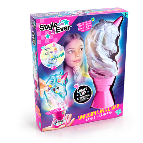 Style 4 Ever lavalampe - unicorn