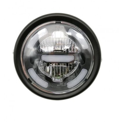 Phare avant Brazoline WING LED Universel - Noir