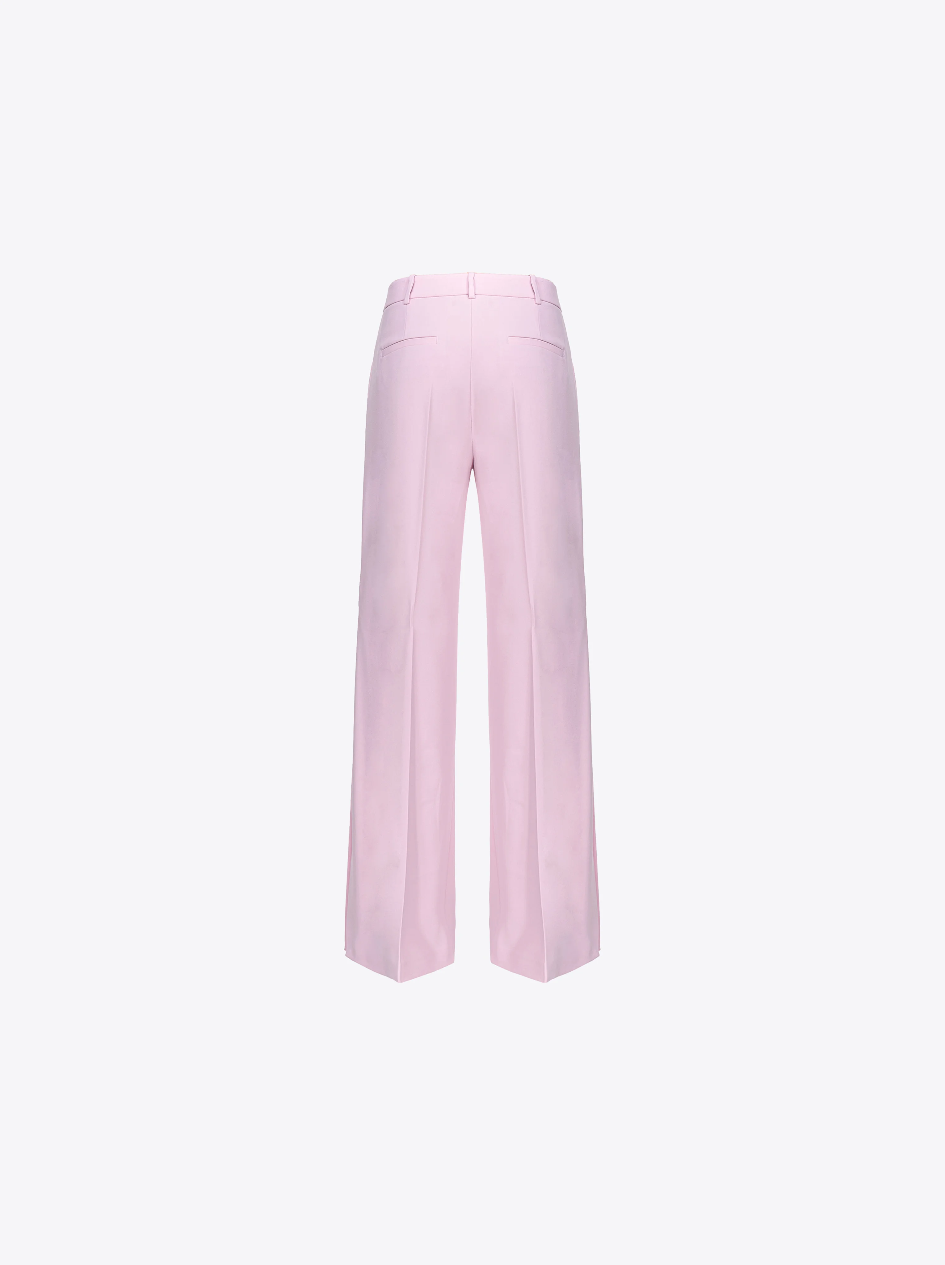 Pantalon large fendu sur le côté | Violet
