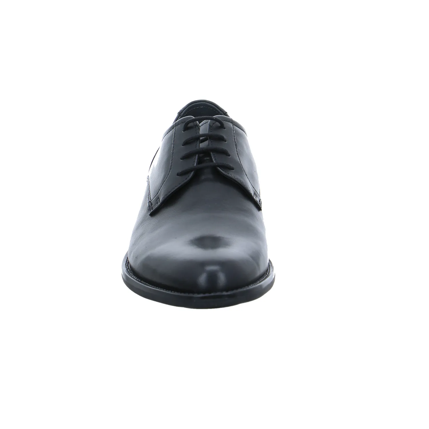 Halbschuh-City Schwarz Leder