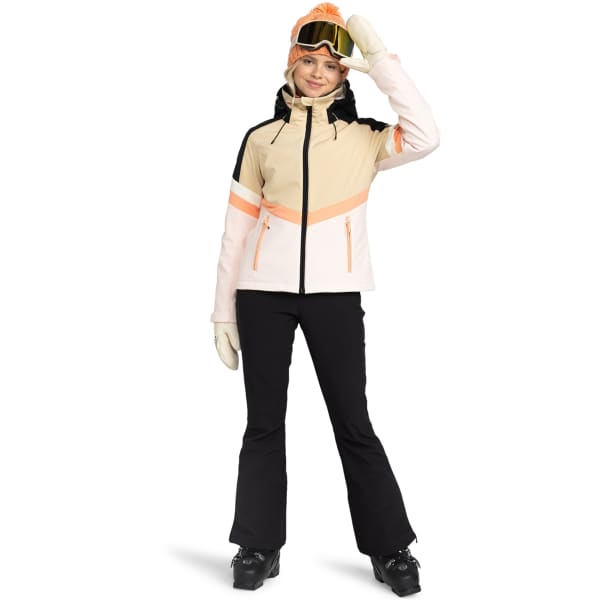 Veste de ski ROXY PEAK CHIC SOFTSHELL JK PEBBLE