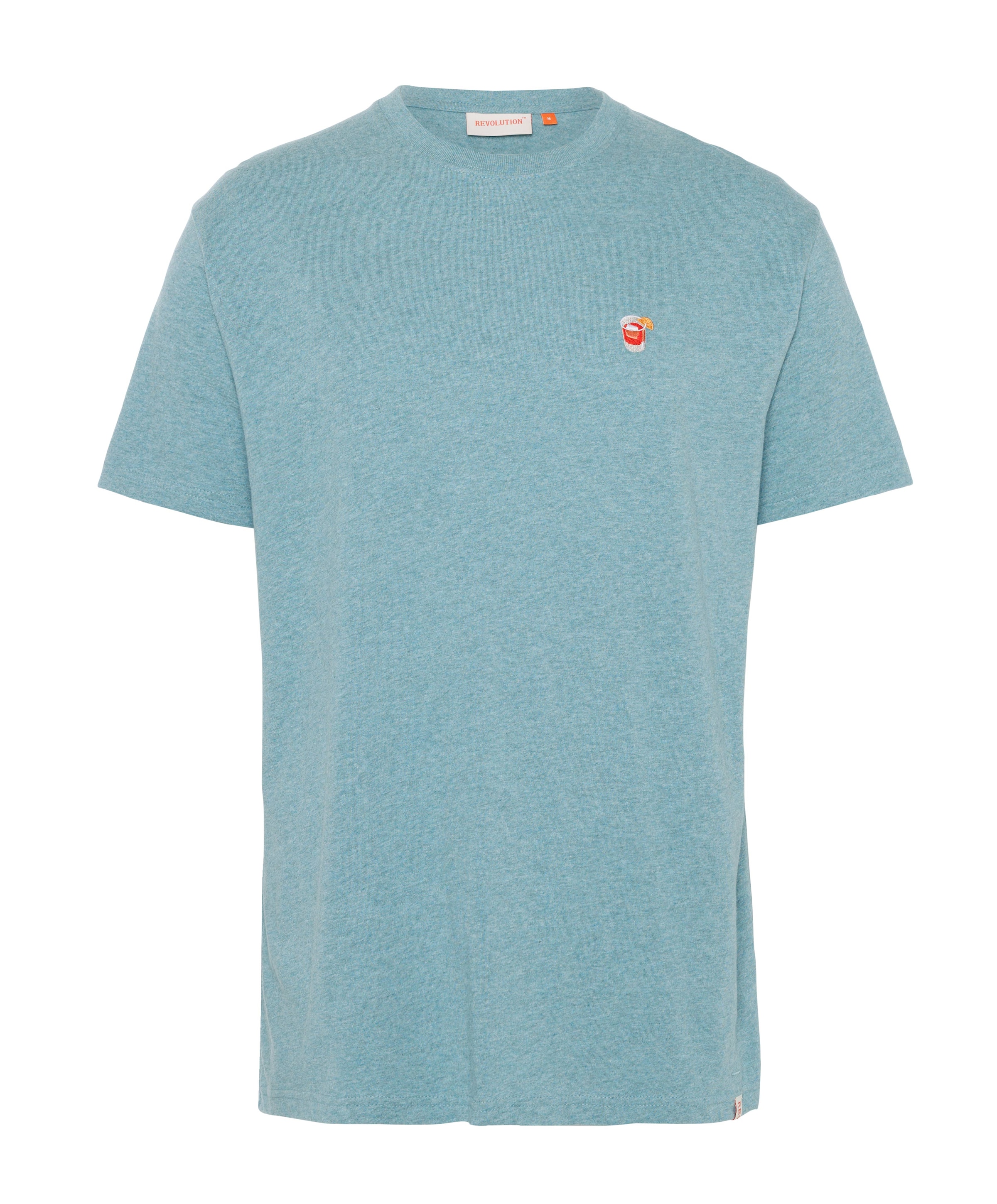 Revolution Heren T-shirt blauw
