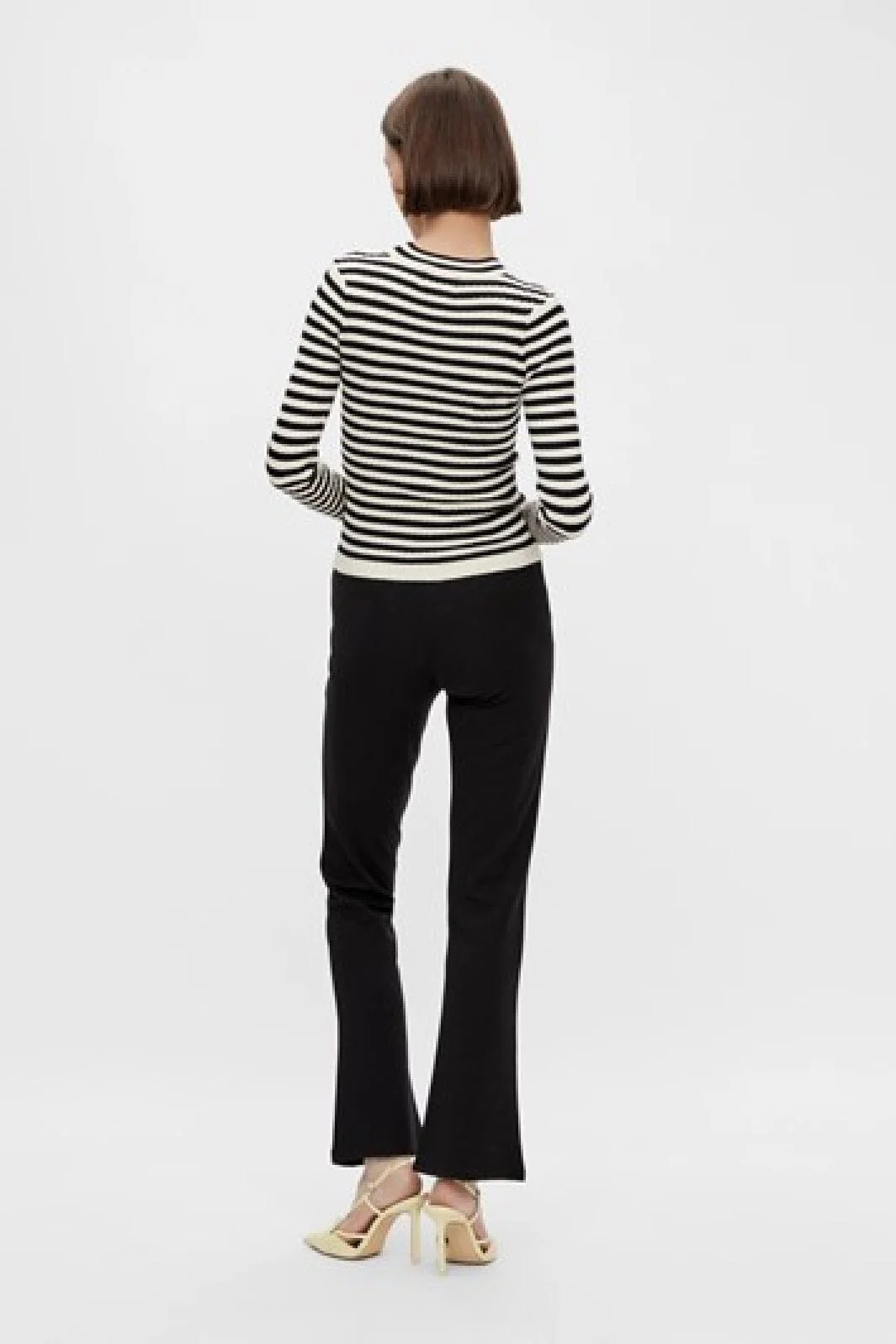 Pieces Pccrista Ls O-Nech Knit Noos