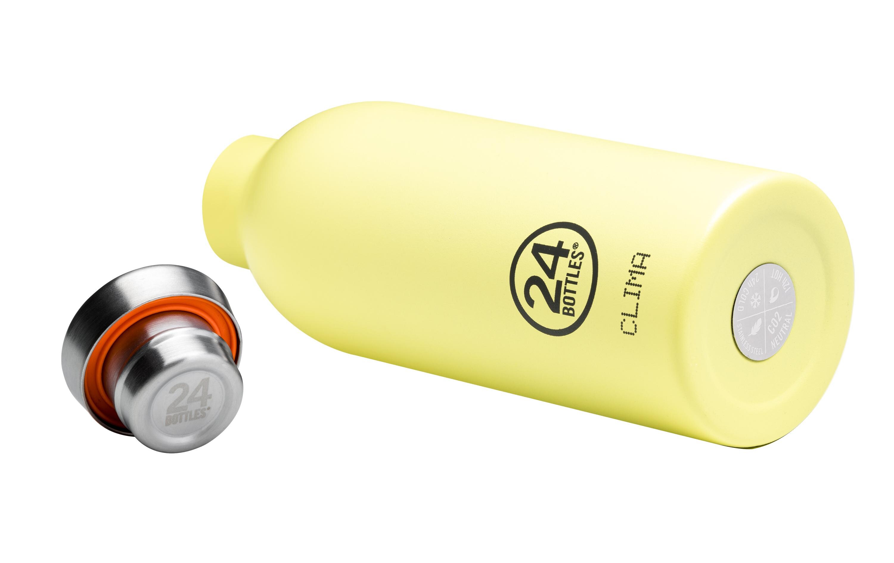 Thermosflasche Clima 500 ml, CitrusIsolierflasche mit doppelwandiger Edelstahlisolation
