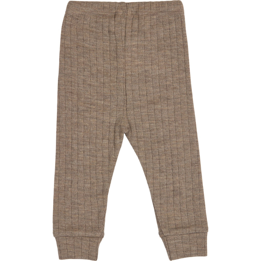 Køb Müsli Walnut Melange Woolly Rib Cuff Bukser