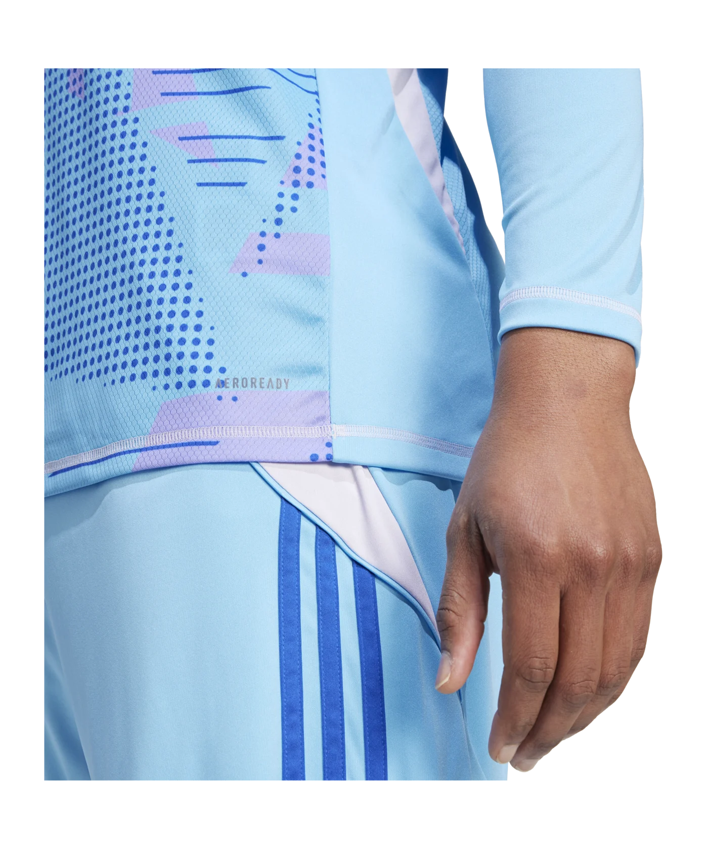 adidas Tiro 24 Competition Torwarttrikot langarm Blau