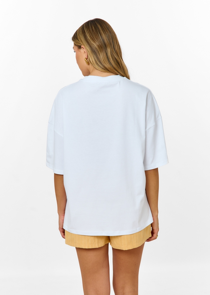Santa Barbara t-shirt wit