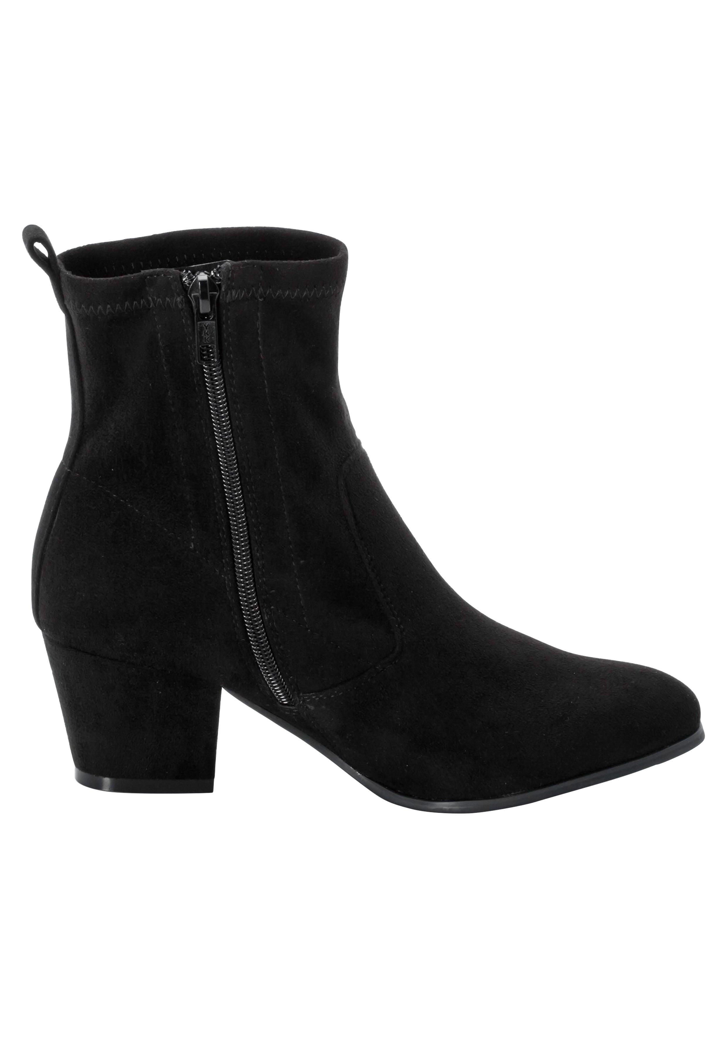 Stiefelette mit elastischem Schaft