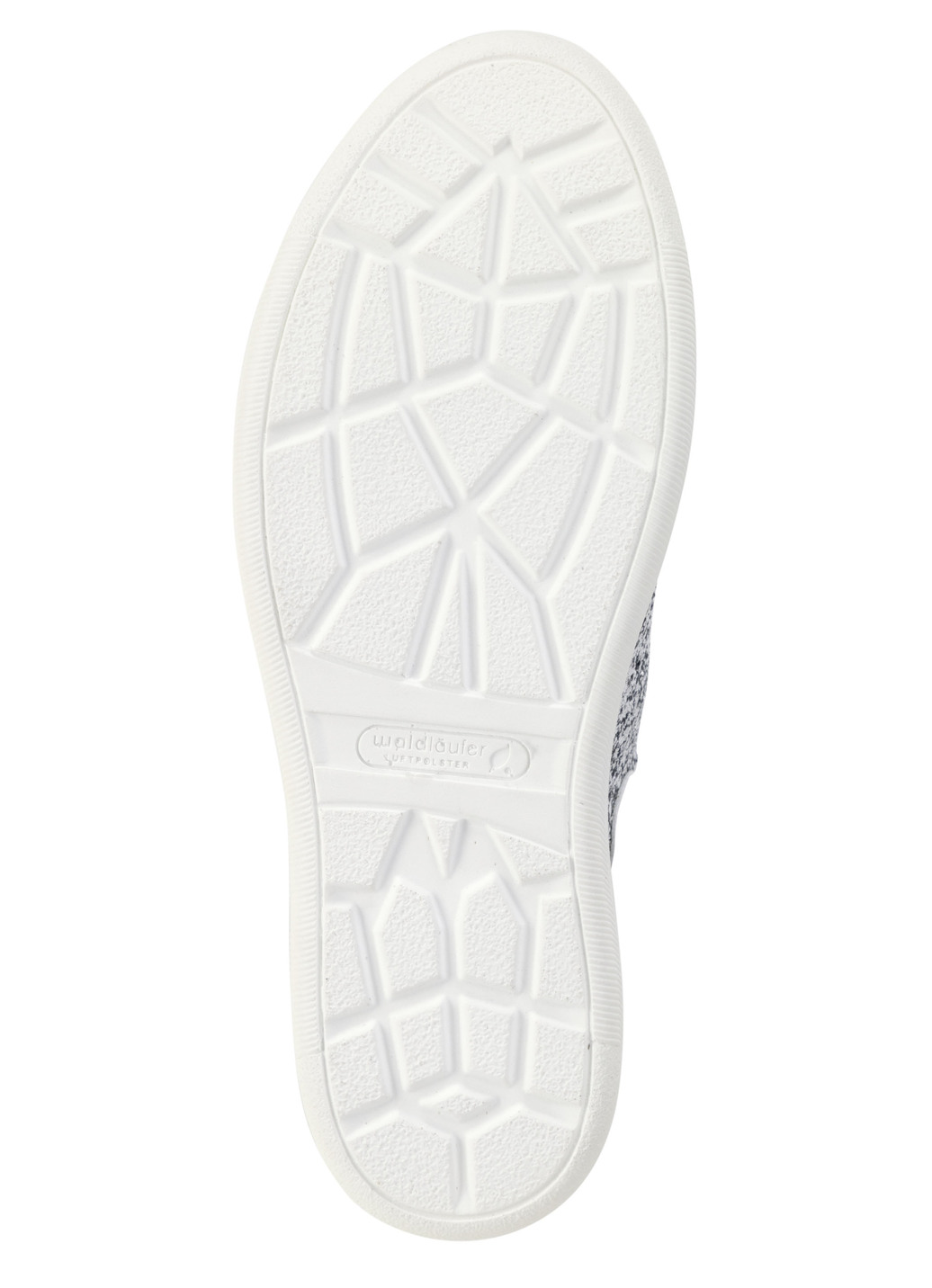 Waldläufer Sneaker mit Streuglitzer und Leo-Druck