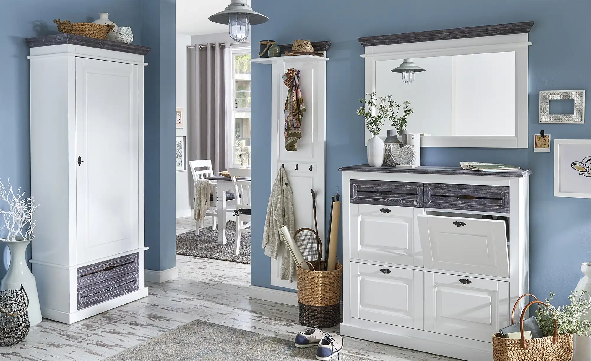 maison bleue Schuhschrank Cabana