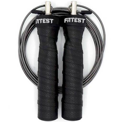 Corda de pular Erg - Preta - Equipamento Fittest