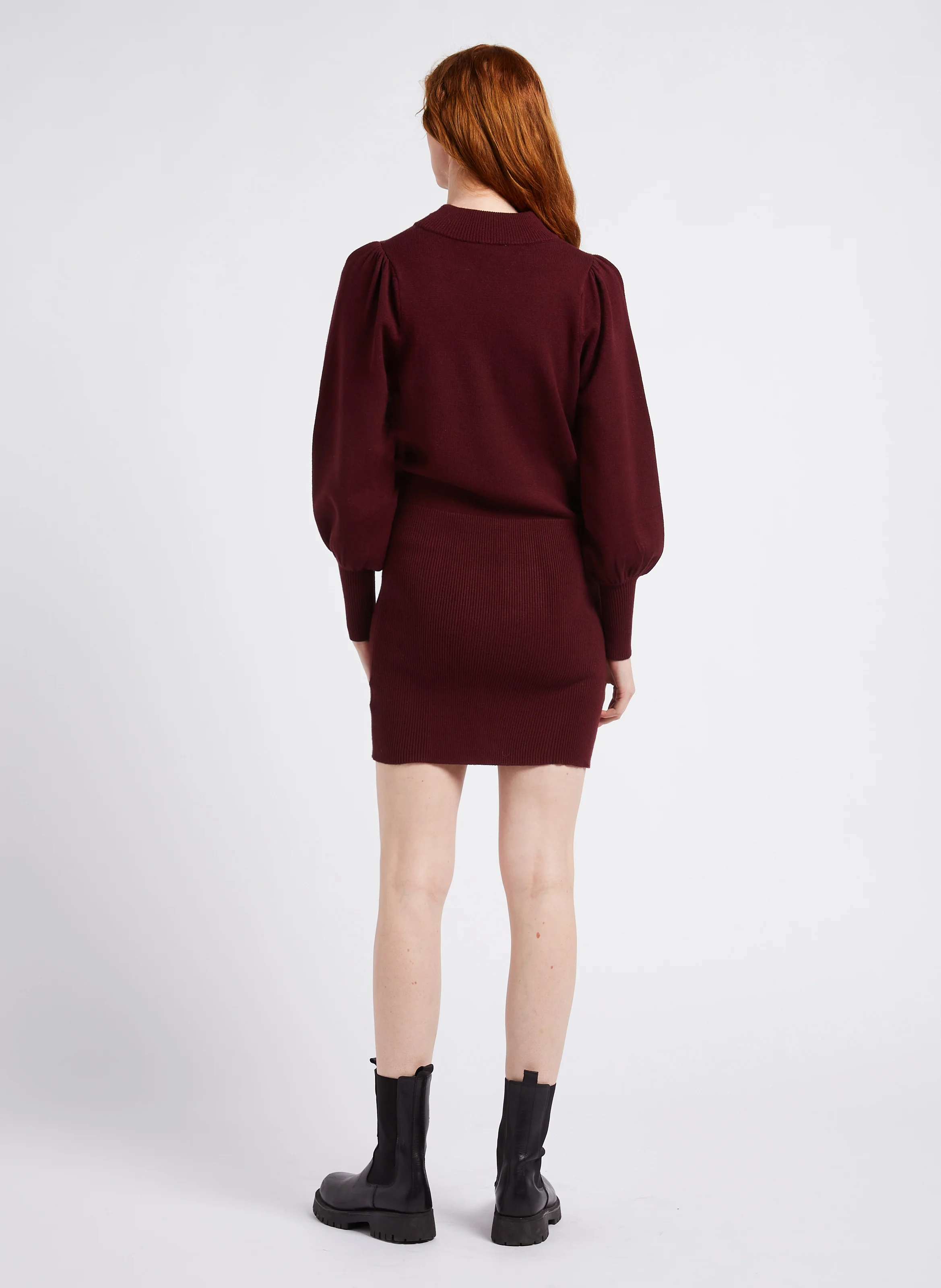 ROXIE - Robe courte col rond | Rouge
