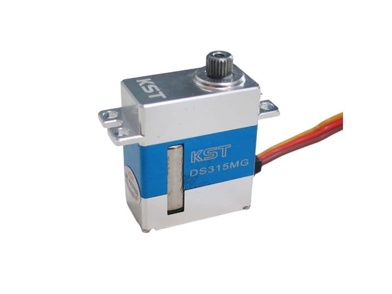KST Micro Servo DS315MG V8.0 4.8 kg, 0.07 s, Digital HV 12 mm Micro Servo mit Metallgetriebe