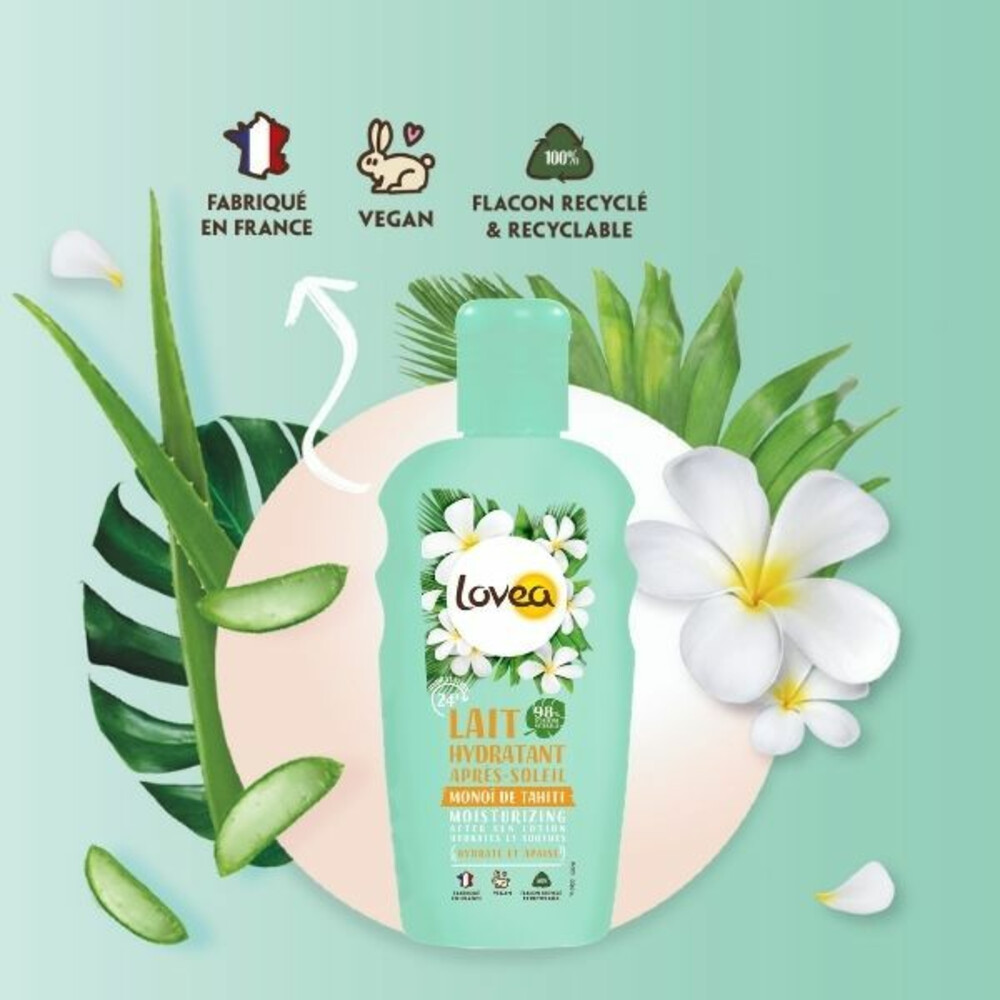 Lovea Sun Kalmerende Aftersun Melk Tahiti Monoï150 ml