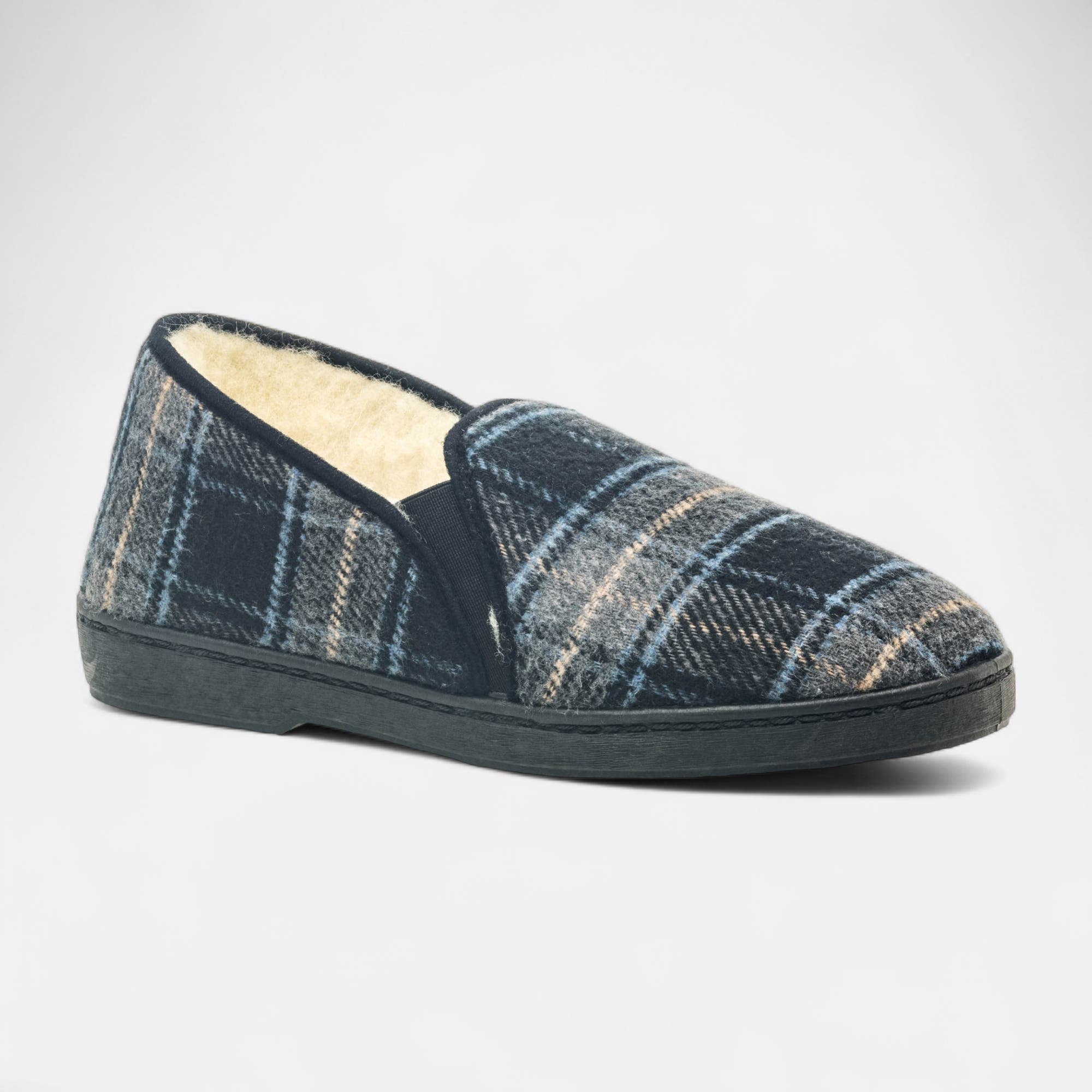 Charentaises Homme gris moyen