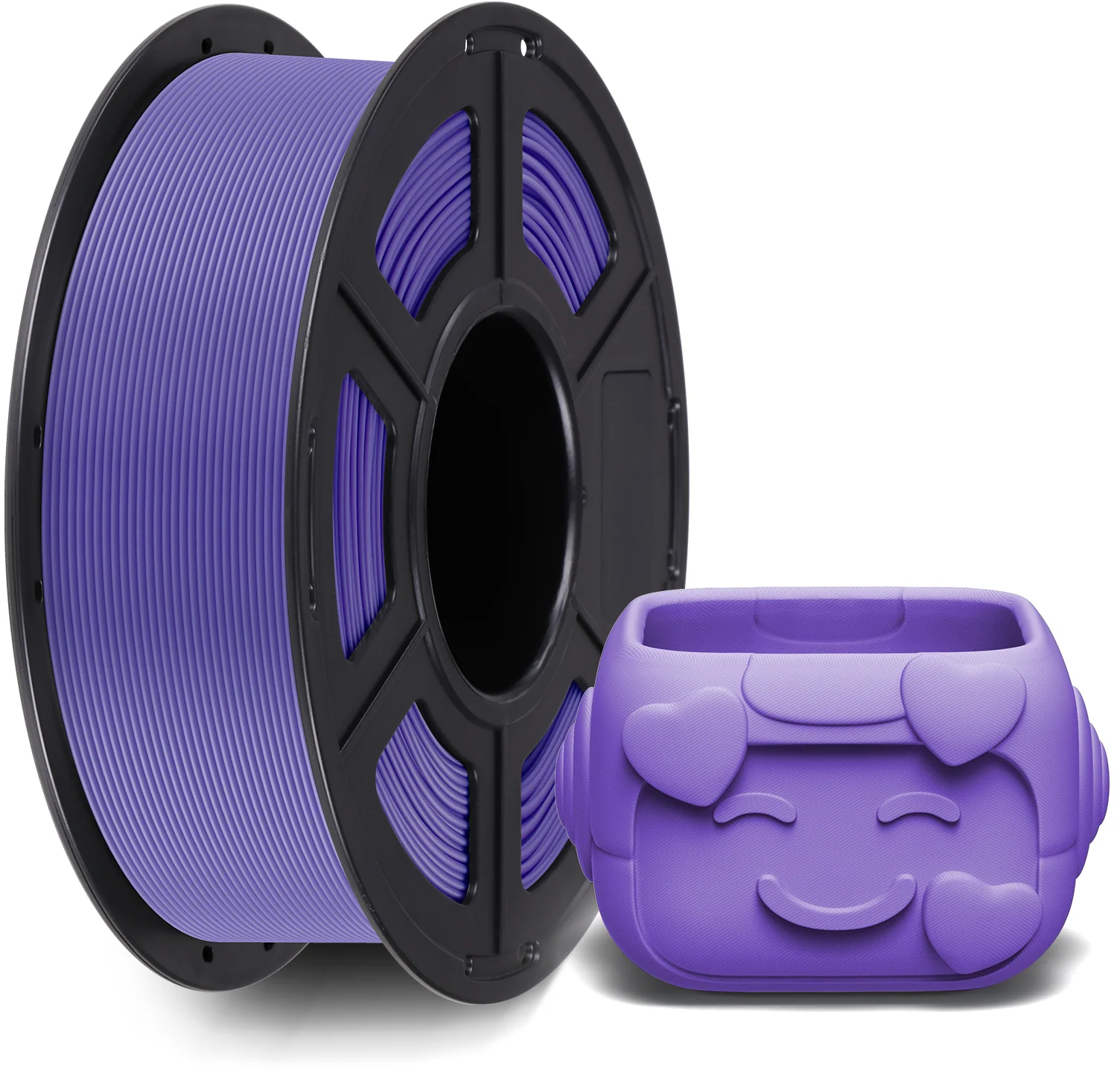 Anycubic  PETG Purple, 1,75 mm / 1000 g    Zuverlässiger Allrounder für stabile & langlebige Drucke in Purple
