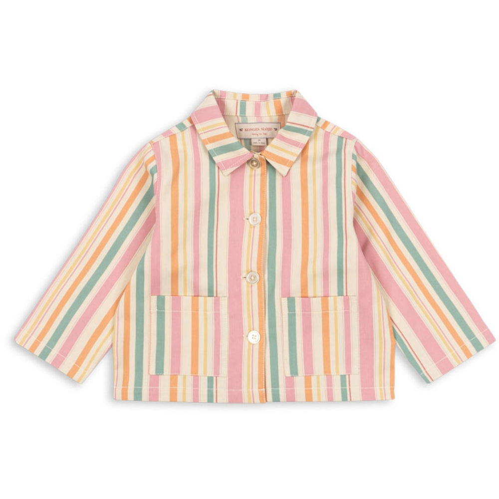 Køb Konges Sløjd Miami Stripe Frankie Skjorte Jakke Gots