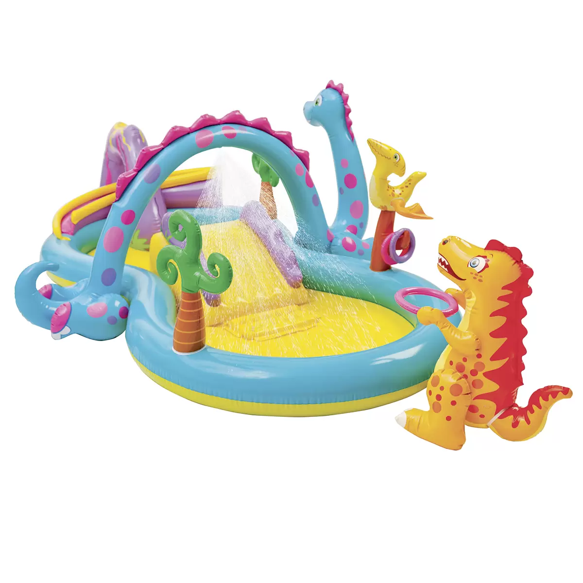 Pool Play Center Dinoland Bunt