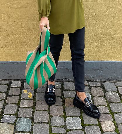 By Stær Shopper - Filippa Strib - Grün/Beige