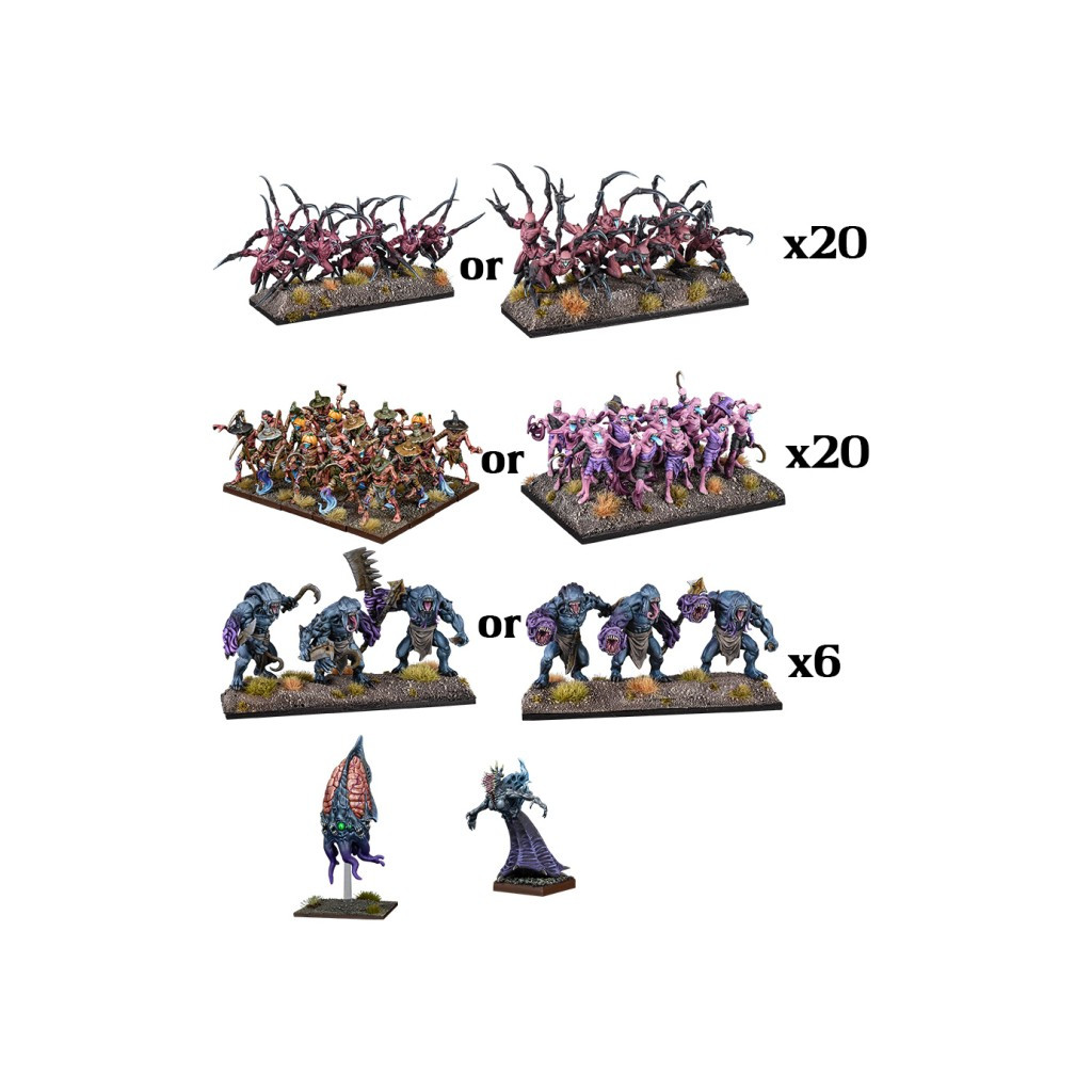 Kings of War - Cauchemars - Armée
