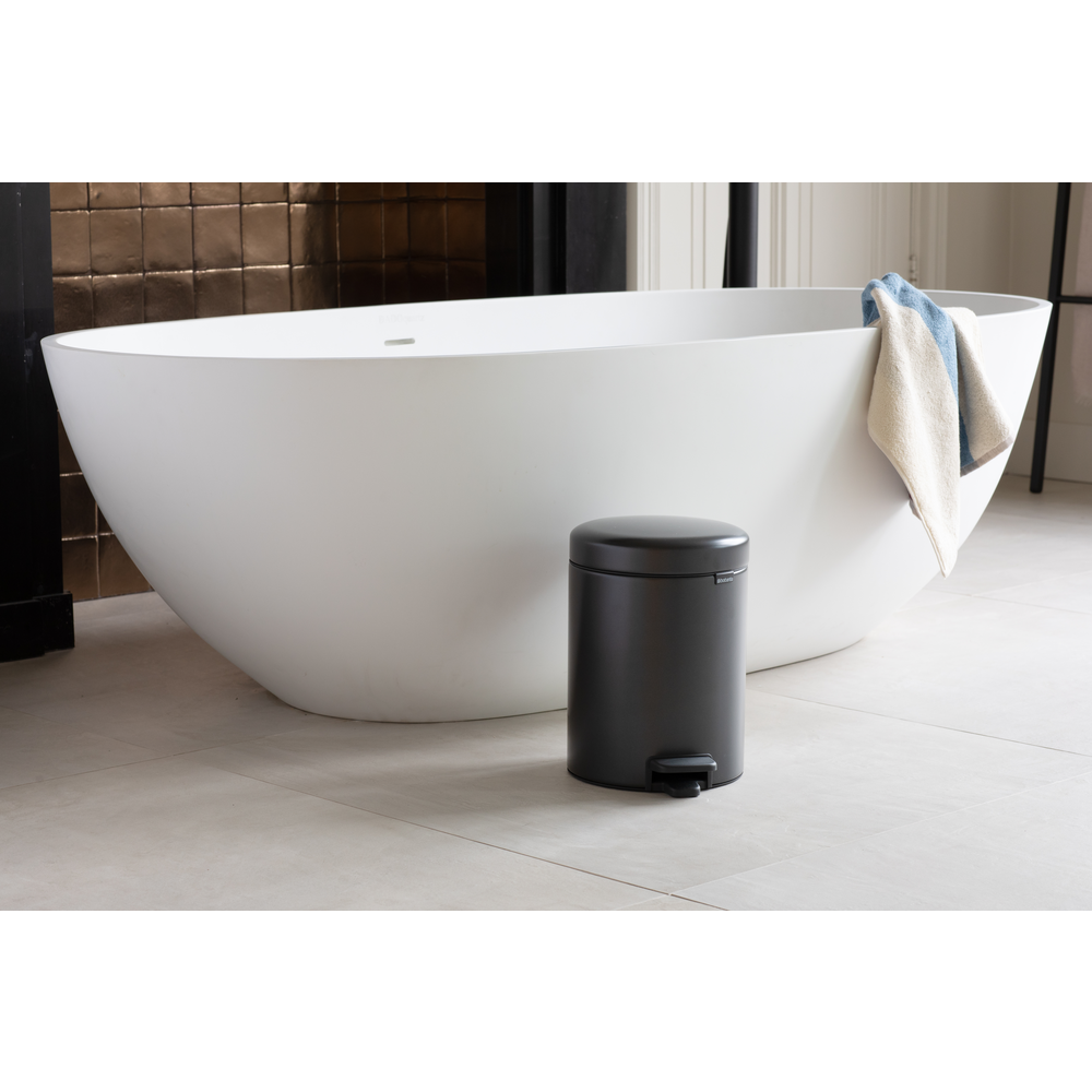 Brabantia NewIcon Pedaalemmer 5 Liter - Confident Grey