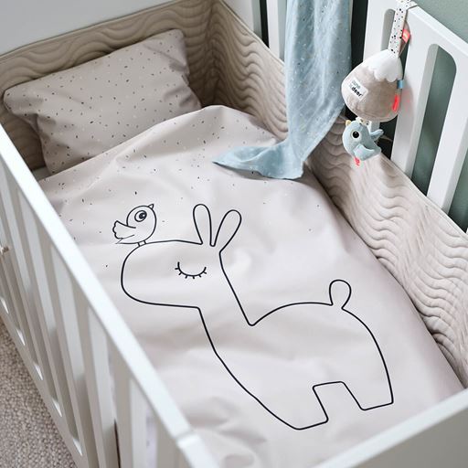Done by Deer Lalee Babysengesæt, Sand, 70x100 cm