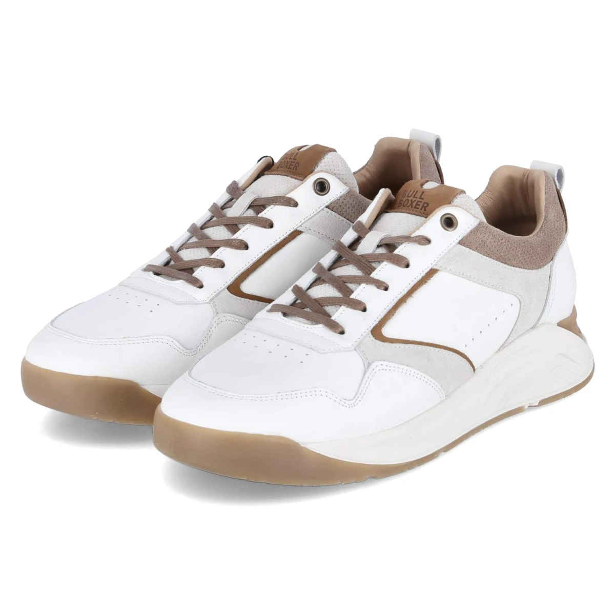 BullboxerLow Sneaker - White-Beige