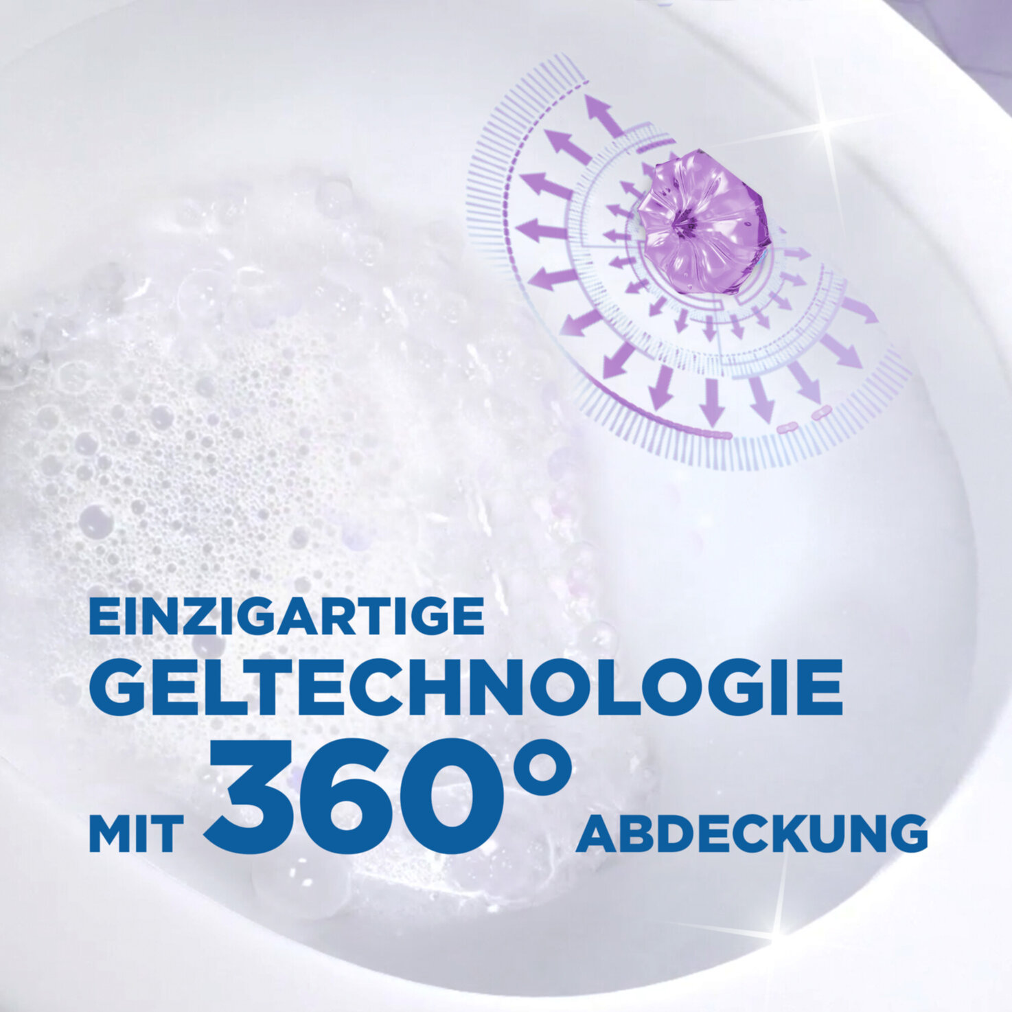 WC-Ente Frische-Siegel 2er Nachfüller Lavender Bloom