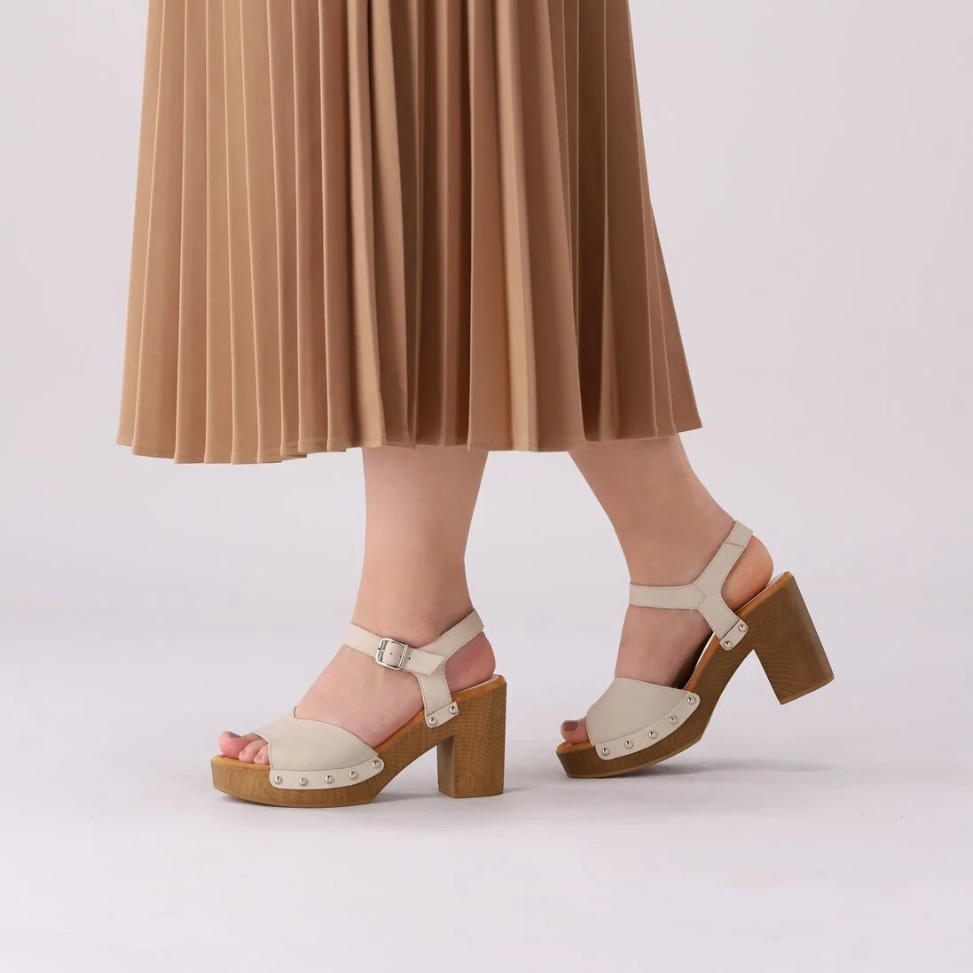 UNISA witte unisa sandalen taco