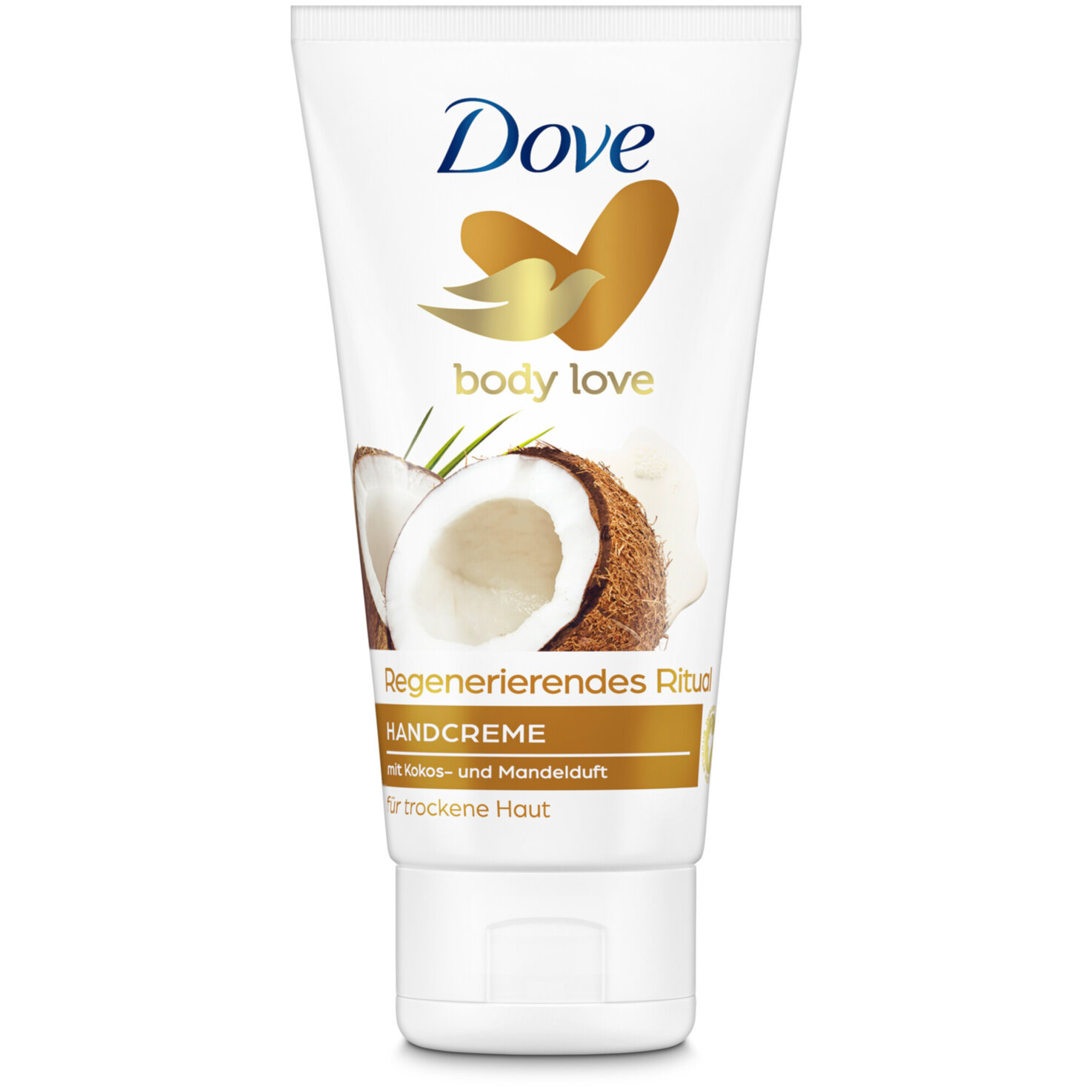 Dove Handcreme Regenerierendes Ritual mit Kokos- und Mandelduft Dove Body Love Handcreme Restoring
