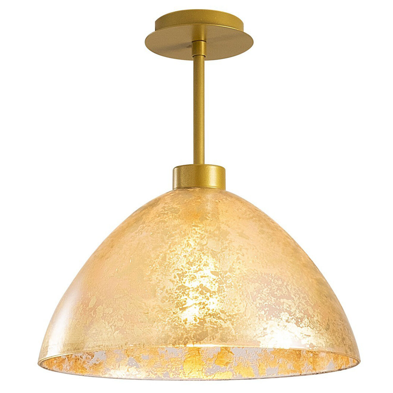 Opviq Lustre Bergama  doré - D.34x37 cm