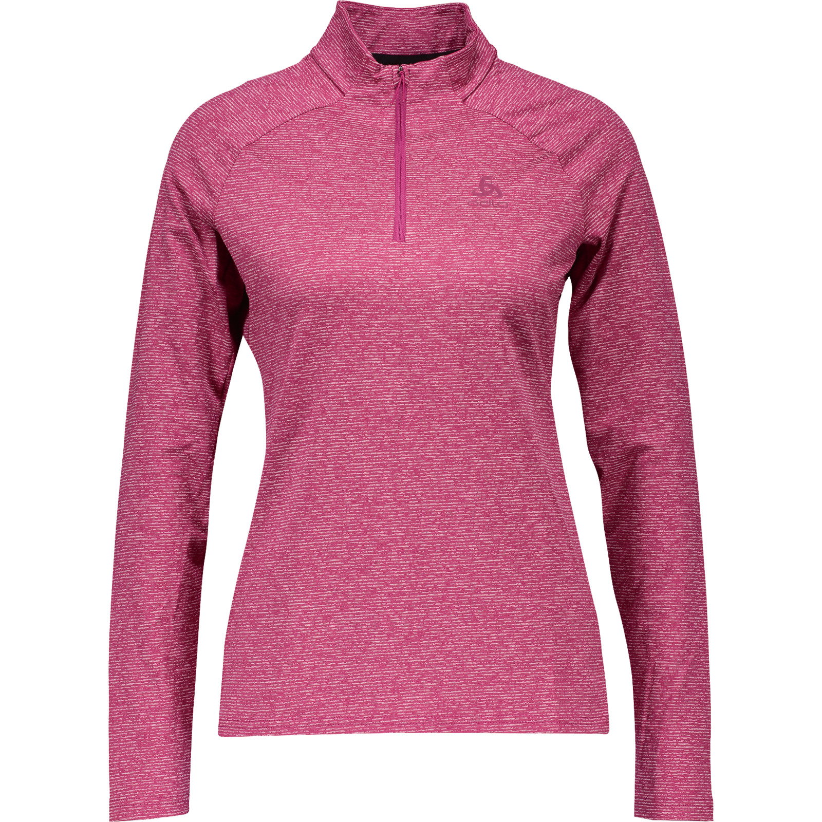 Odlo Damen-Langarmpullover Mid Layer Sesvenna 1/2 Zip