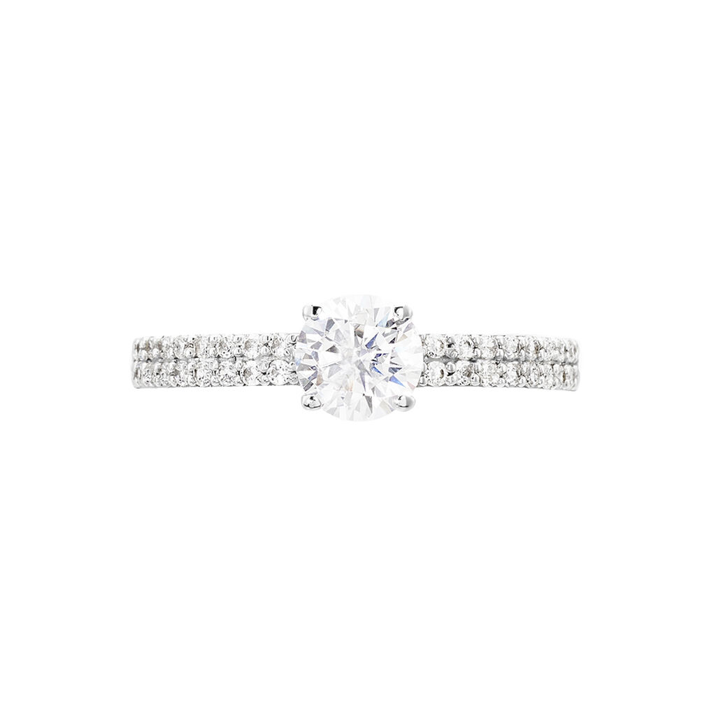 Bague Dayna Or Blanc Oxyde De Zirconium