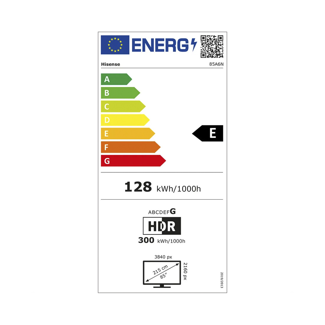 Hisense TV 85A6N 85