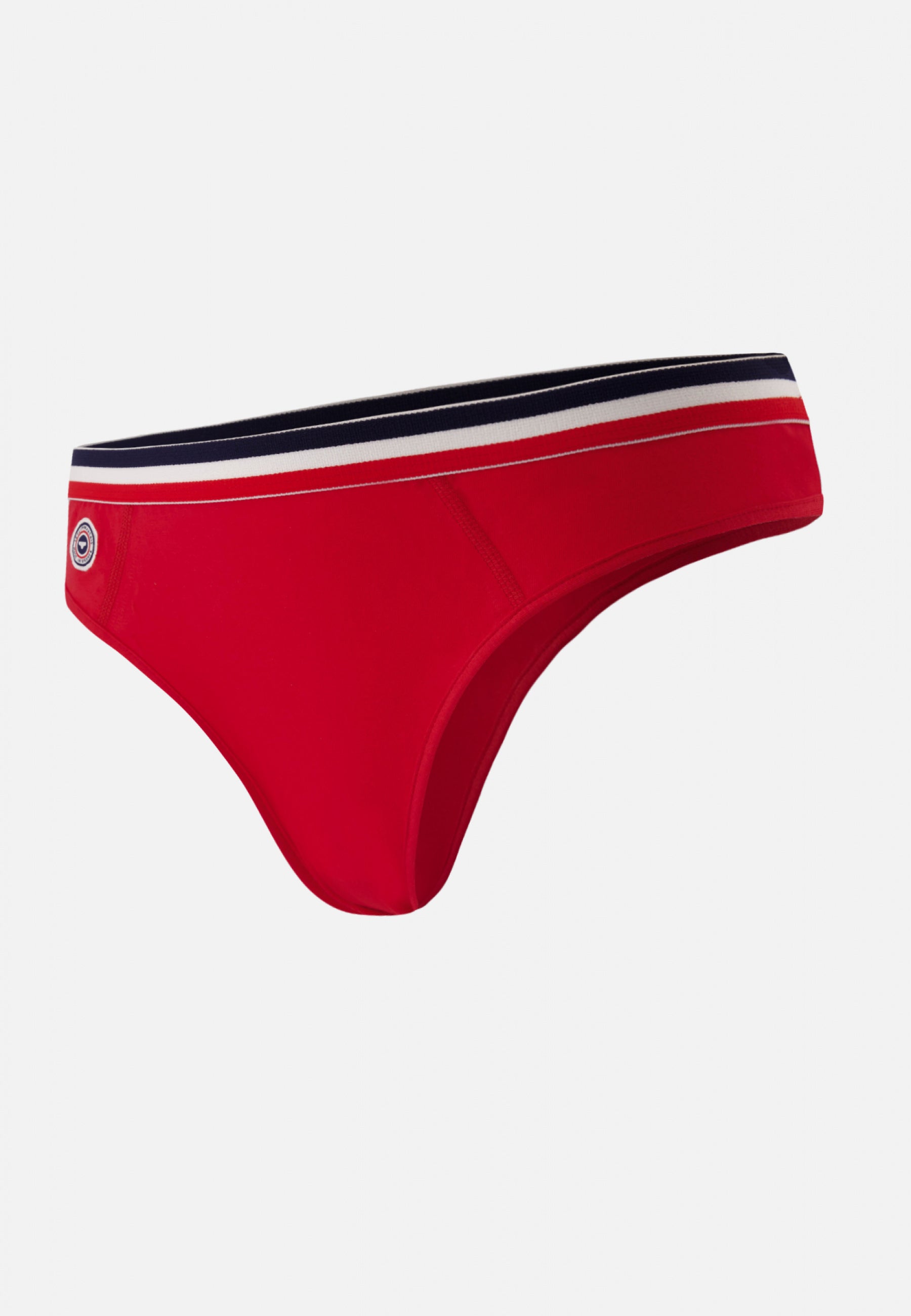 Culotte tanga en coton-Suzon Rouge