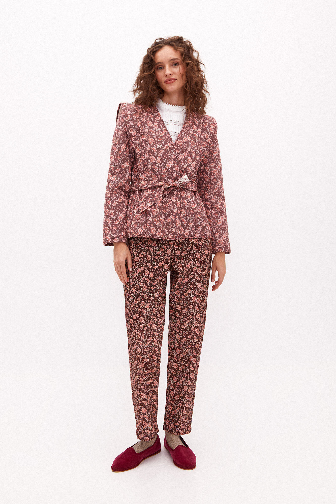 Jaqueta Vicky de algodão estampado - Vários modelos