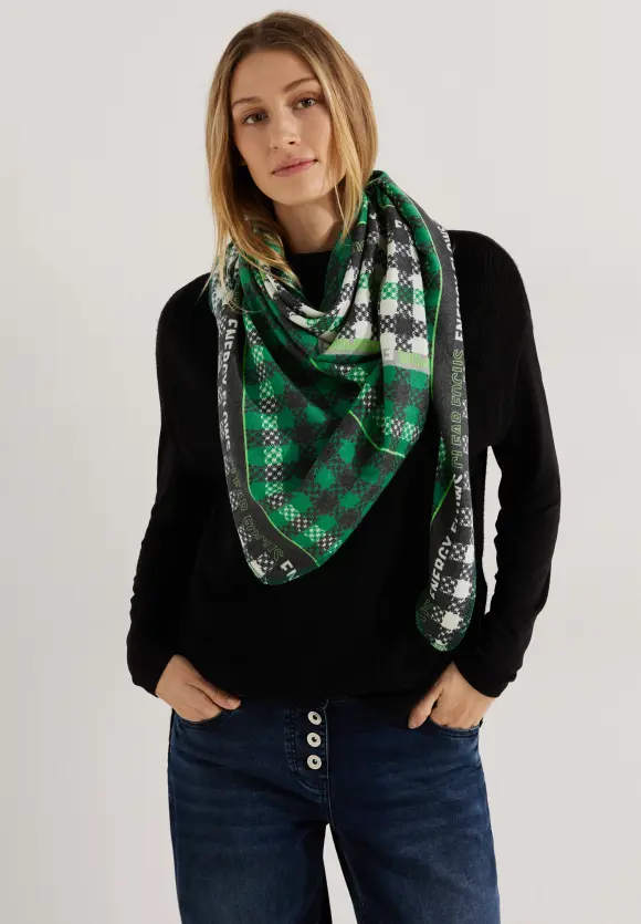 Cosy Dreieckstuch - Black