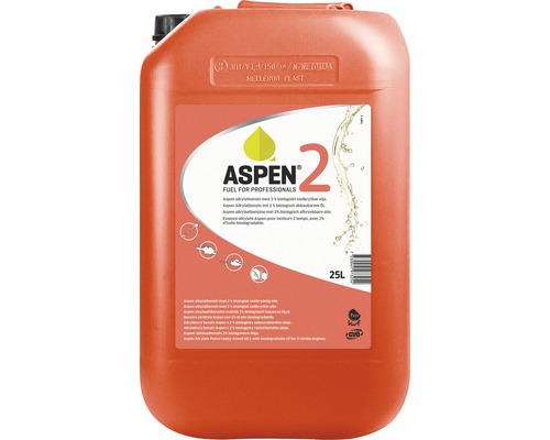 Aspen 2-takt kant-en-klare alkylaatbenzine, 25 L, voor tuin- en bosbouwmachines