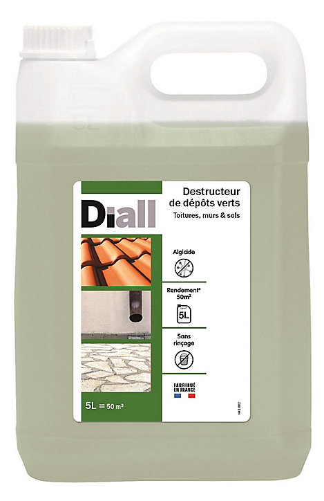 Destructeur de dépôts verts Diall 5L