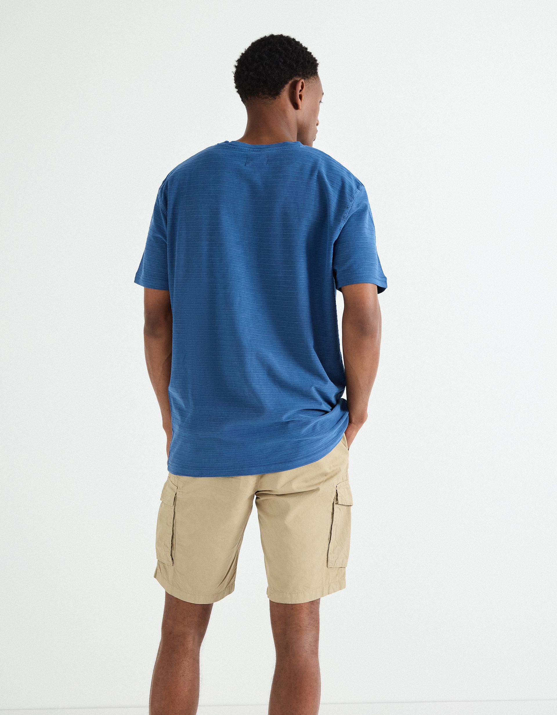 T-shirt, Homem, Azul Escuro