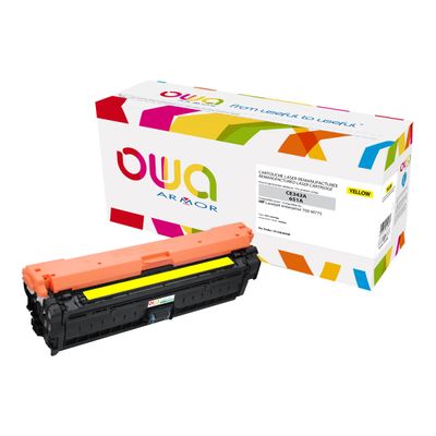 Cartouche laser compatible HP 651A - jaune - Owa K15839OW