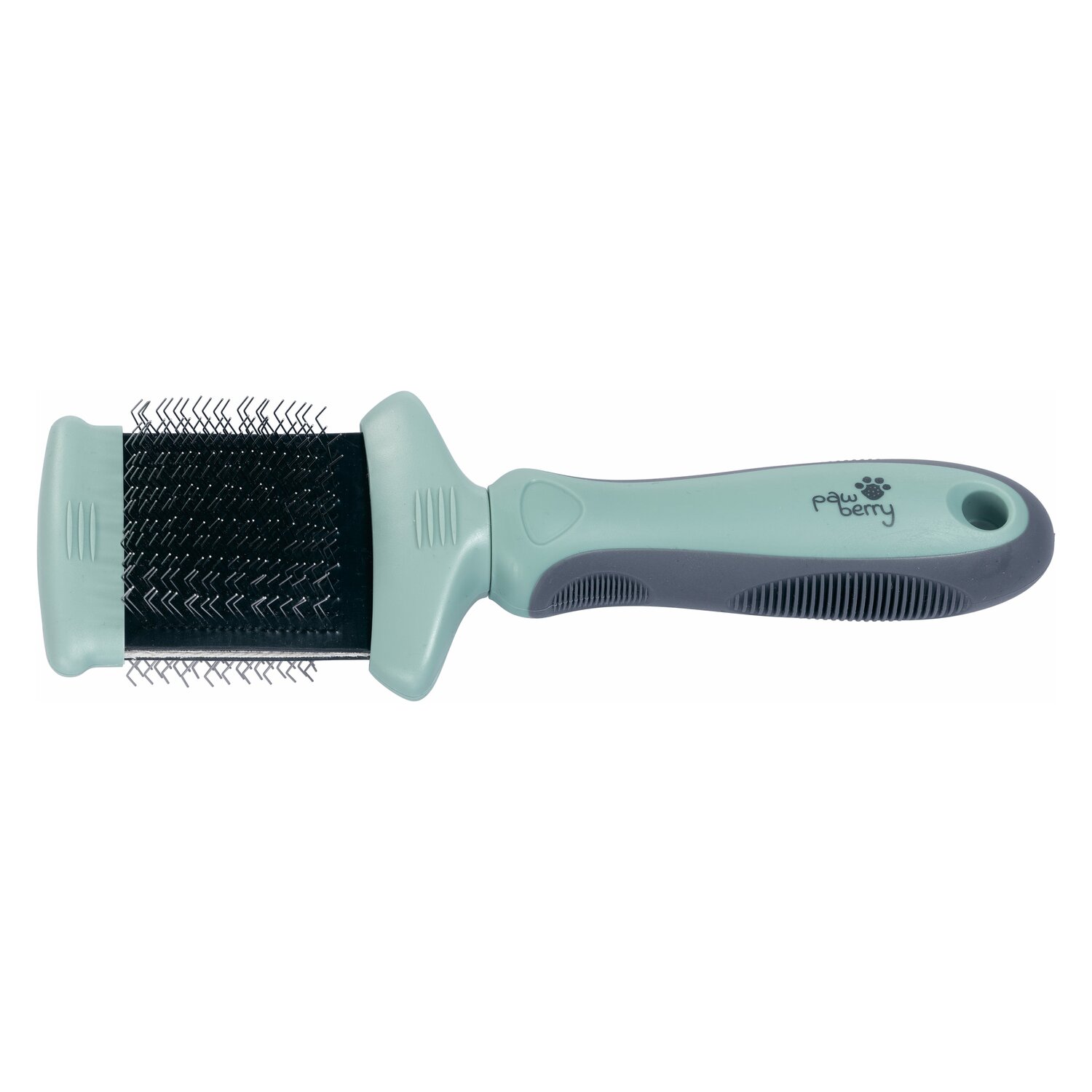 pawberry Zupfbürste  - grey/mint