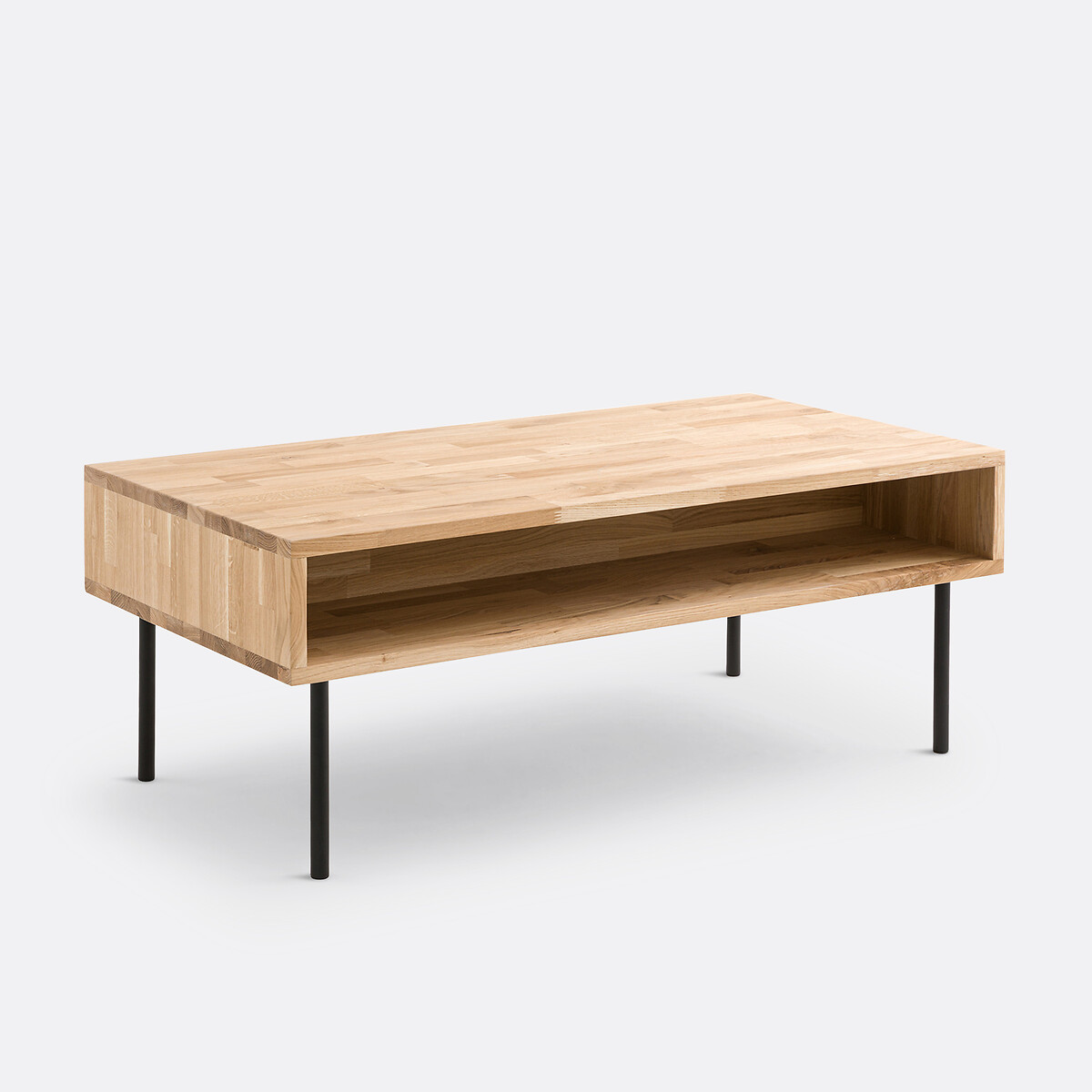 LA REDOUTE INTERIEURS<br>Mesa de centro de carvalho, Adza