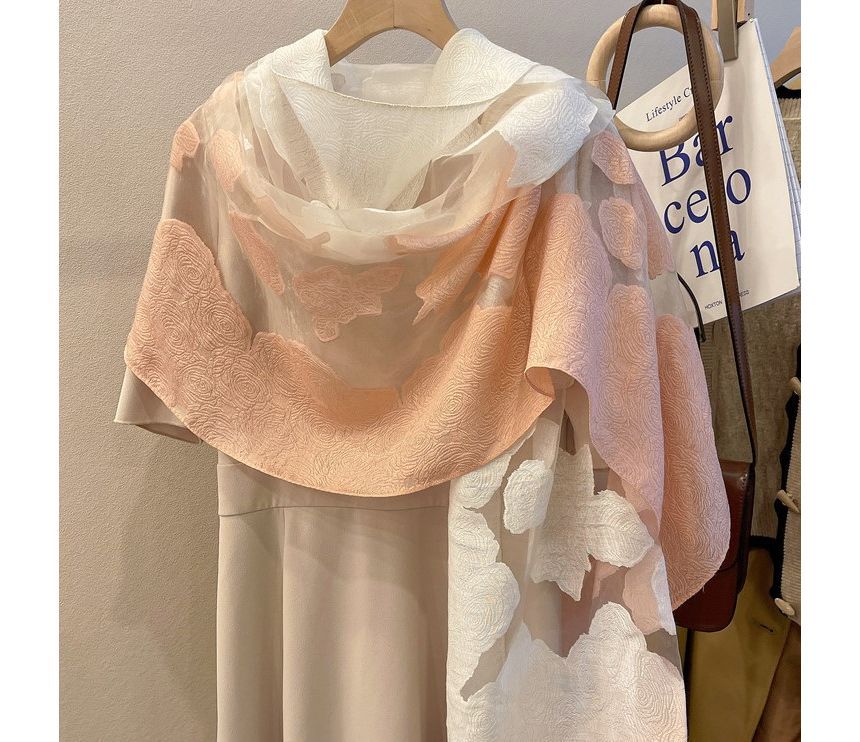 Combon - Rozen Organza Sjaal