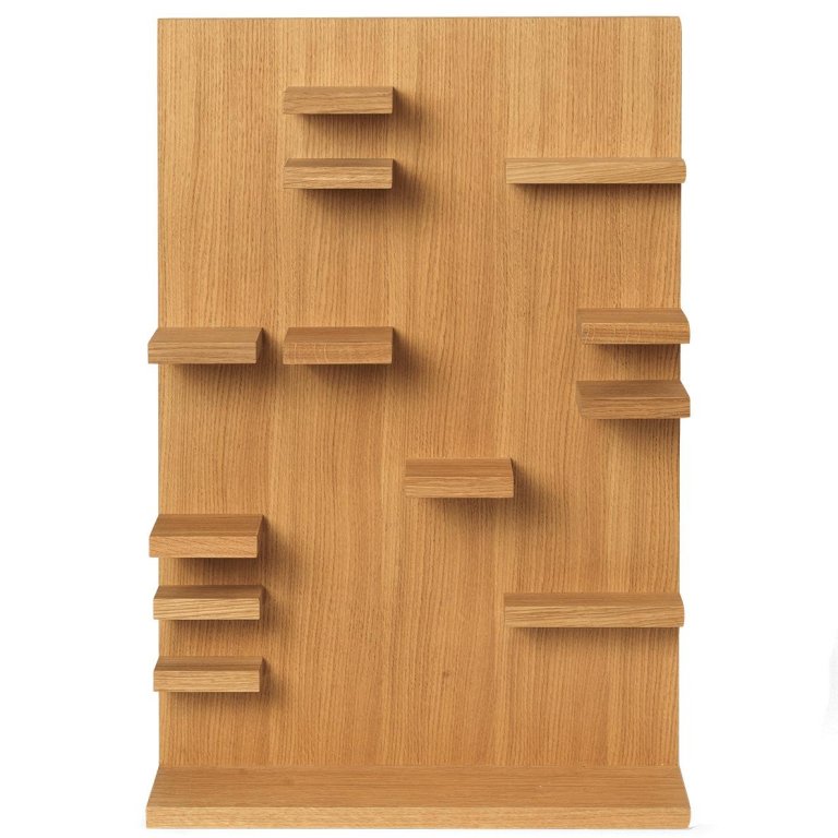 Ferm Living Parade wandplank 60 geolied eiken