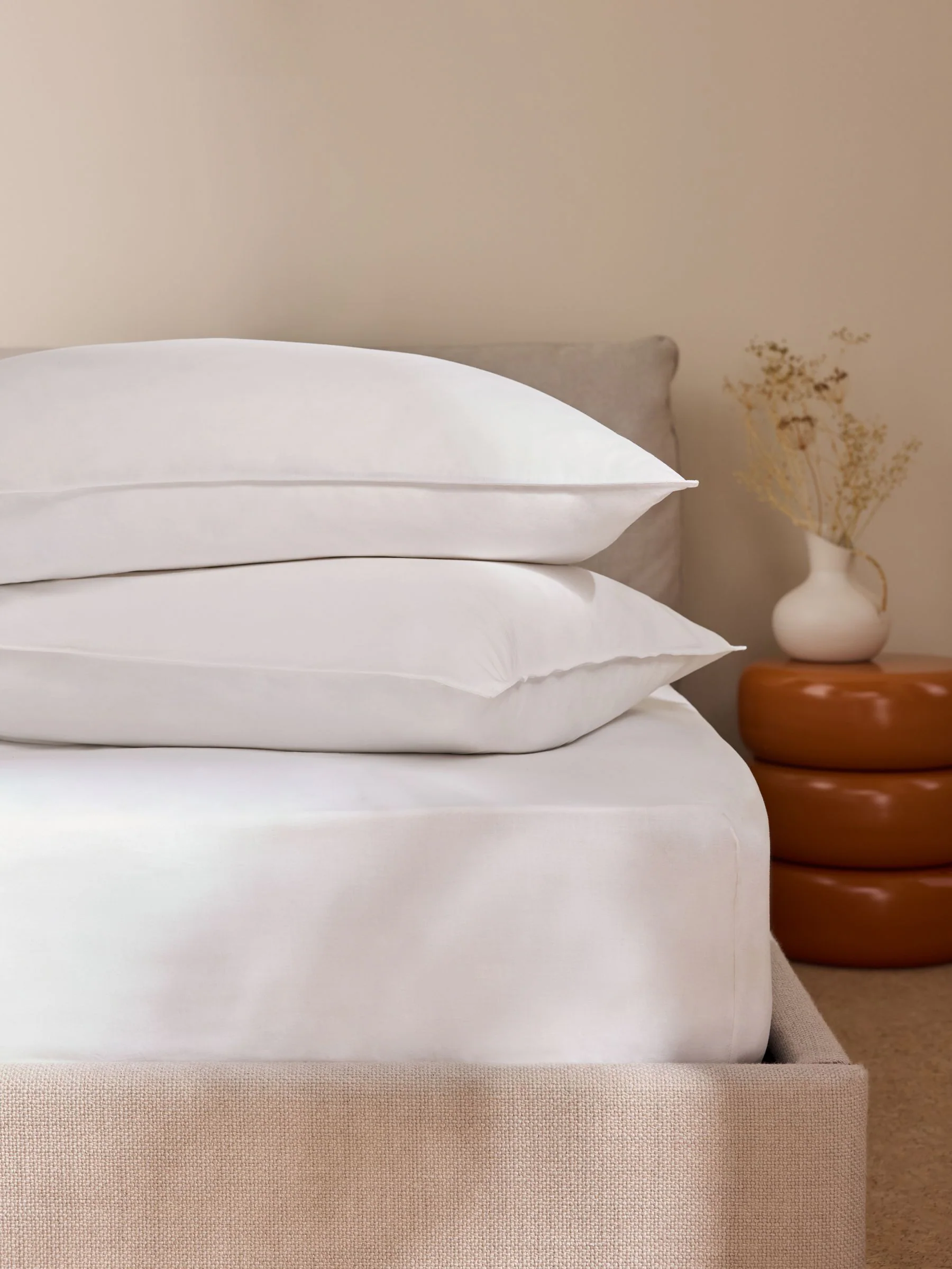 MADE.COM Set of 2 Cosy Washed Cotton Pillowcases