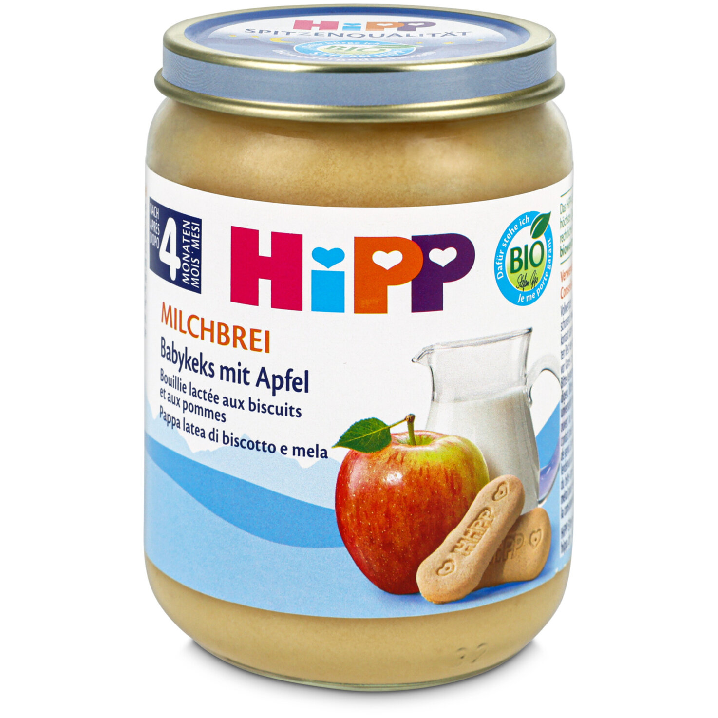 Hipp Babykeks mit Apfel 4+ Monate