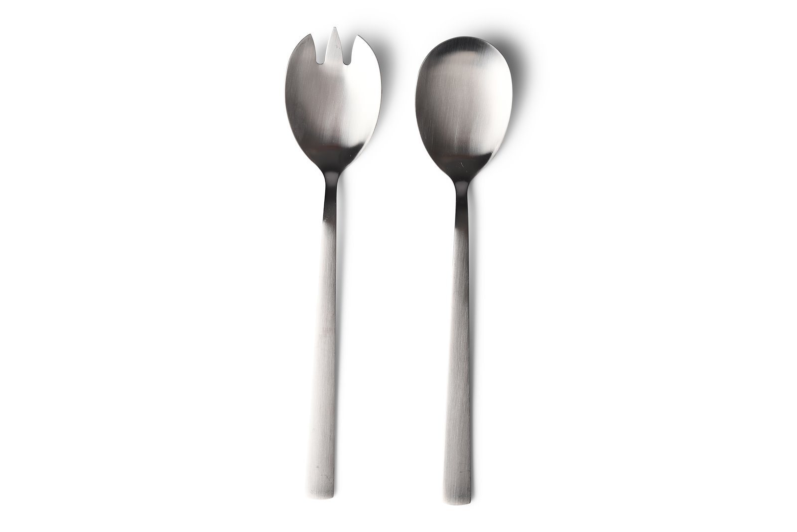 Steel salatbestikk 2pk Blankt