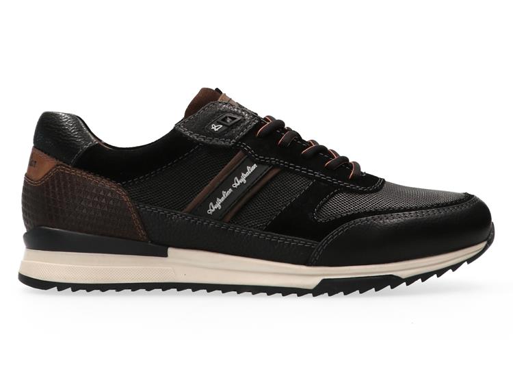 Australian Footwear Filmon Leather zwart combi