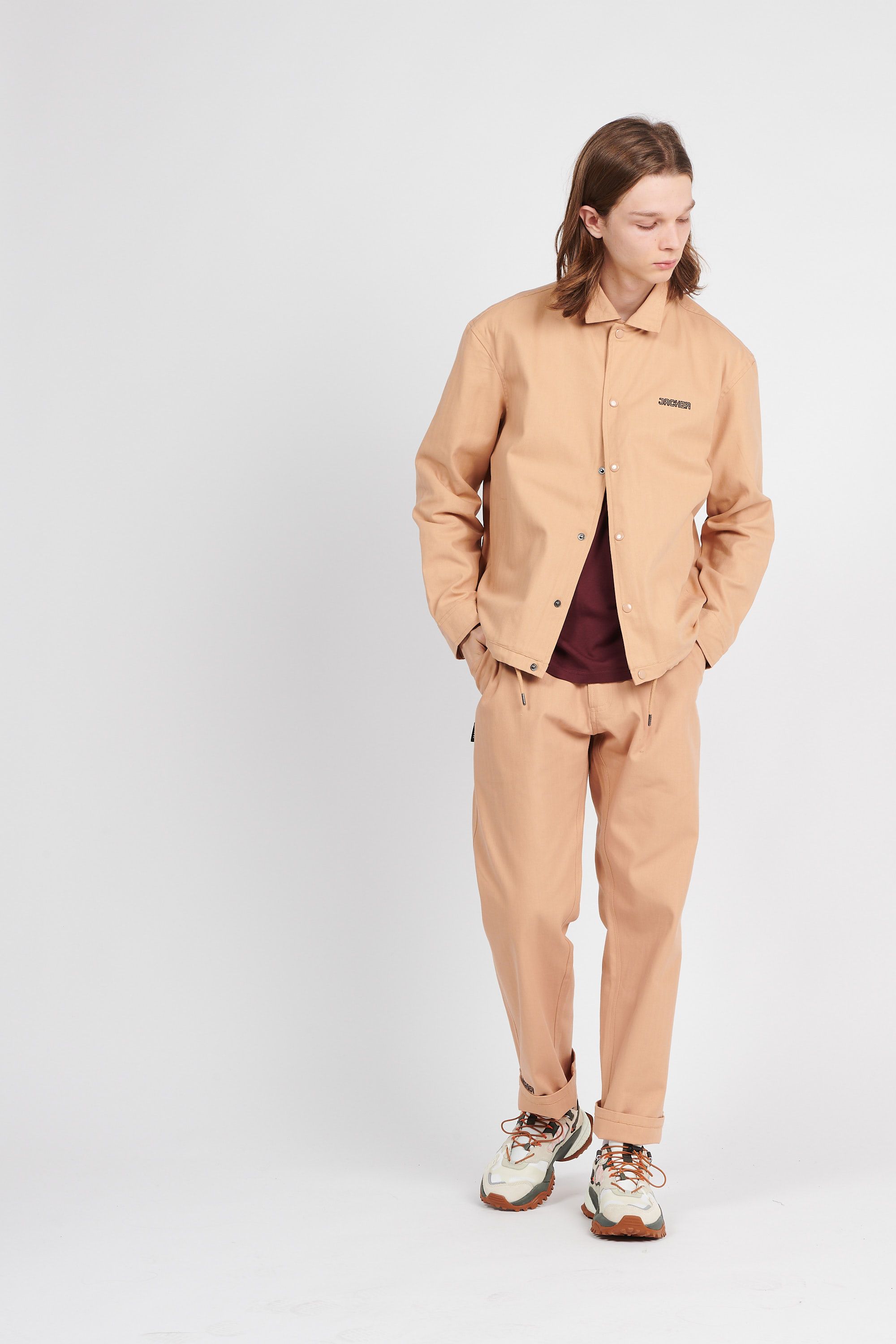JACKER Veste LIQUOR STORE Beige